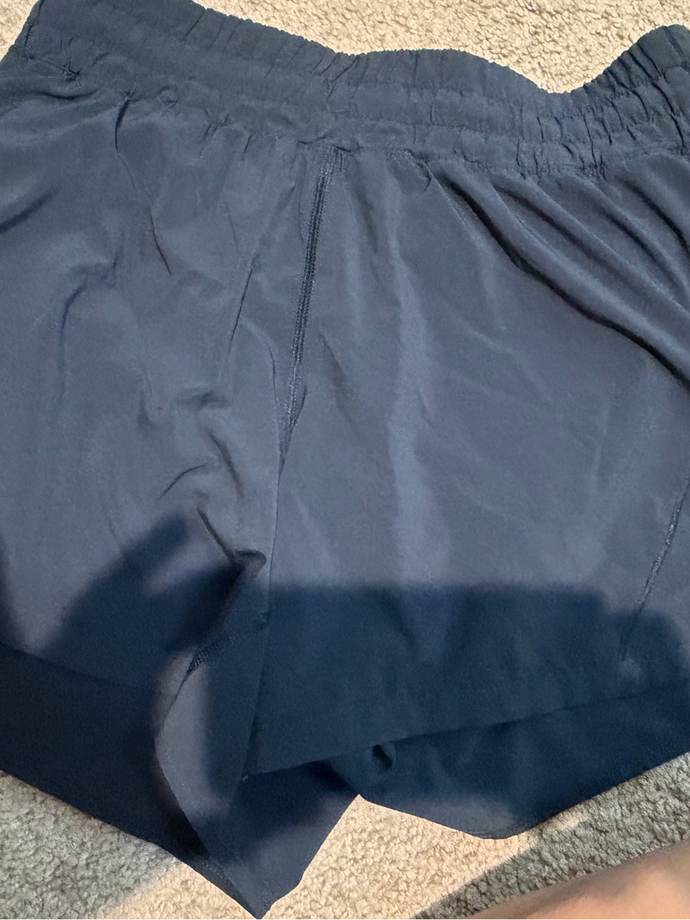 lululemon athletica Navy Blue Athletic Shorts - Picture 2 of 3